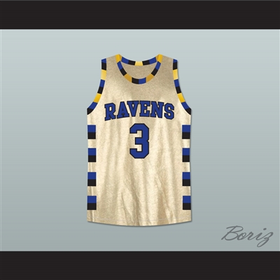 Lucas Scott One Tree Hill Ravens Gold Basketball Jersey