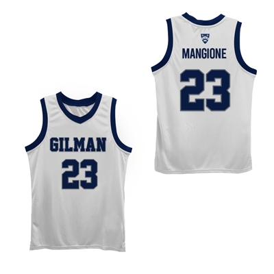 Luigi Mangione High school basketball  Sewn jersey