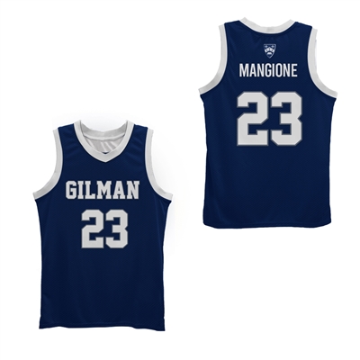 Luigi Mangione High school basketball  Sewn jersey