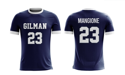 Luigi Mangione High school soccer Sewn jersey