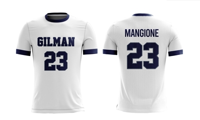 Luigi Mangione High school soccer Sewn jersey