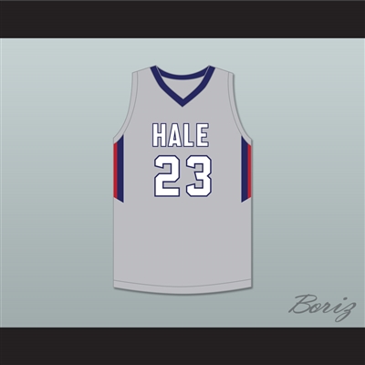 MarJon Beauchamp 23 Nathan Hale High School Raiders Gray Basketball Jersey 2