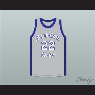 Rapper Mason 'Mase' Betha 22 Manhattan Center Rams Basketball Jersey