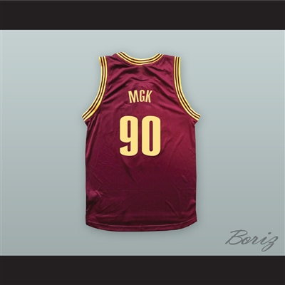 MGK 90 Maroon Basketball Jersey