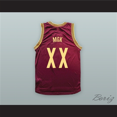 MGK XX Maroon Basketball Jersey