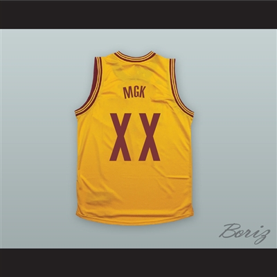 MGK XX Yellow Basketball Jersey
