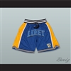 Michael Jordan 23 Laney High School Buccaneers Blue Basketball Shorts