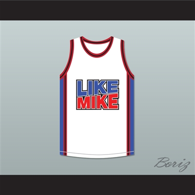 Michael Jordan 23 Like Mike White Basketball Jersey