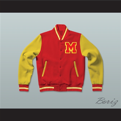 Thriller Michael Jackson Letterman Jacket-Style Sweatshirt