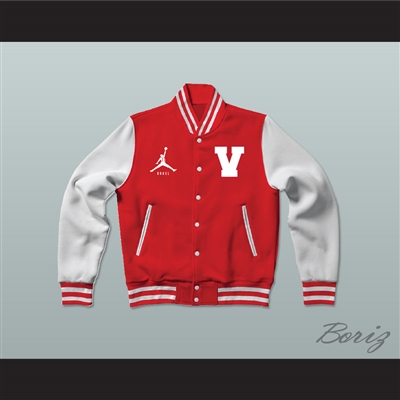Steve Urkel Vanderbilt Muskrats High School Varsity Letterman Jacket-Style Sweatshirt Family Matters