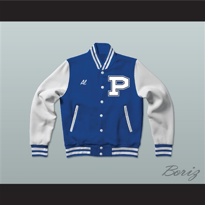 Al Bundy Polk High School Blue Varsity Letterman Jacket-Style Sweatshirt Married With Children