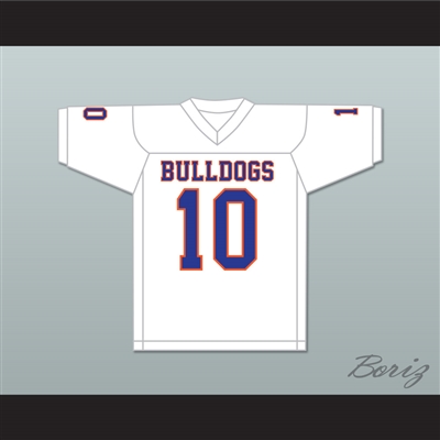 Mac Jones 10 The Bolles School Bulldogs White Football Jersey 2