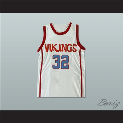 Magic Johnson 34 Lansing Everett High School Vikings Basketball Jersey