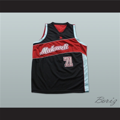 Tupac Shakur 71 Makaveli Basketball Jersey