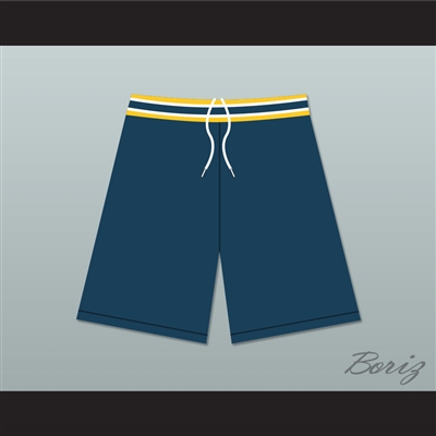 Malibu Vista High School Sea Lions Navy Blue Male Cheerleader Shorts