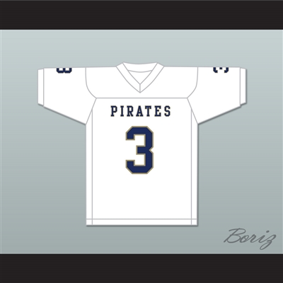 Malik Henry 3 Independence Community College Pirates White Football Jersey