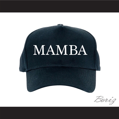 Mamba Black Baseball Hat