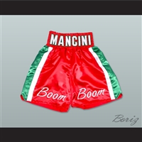 Ray 'Boom Boom' Mancini Red Boxing Shorts