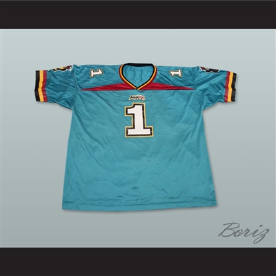 Memphis Maniax Football Jersey Includes Embroidered Patches