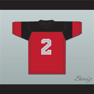 Manny Mankiewitz 2 Blackfoot High School Red Football Jersey 1