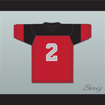 Manny Mankiewitz 2 Blackfoot High School Red Football Jersey 2