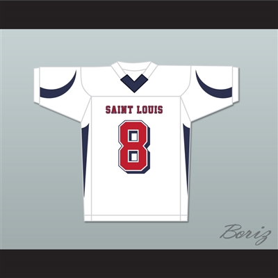 Marcus Mariota 8 St. Louis High School Crusaders White Football Jersey