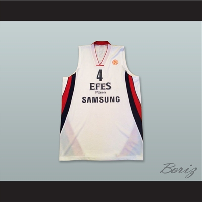 Mario Kasun 4 Anadolu Efes SK Istanbul Turkey Basketball Jersey