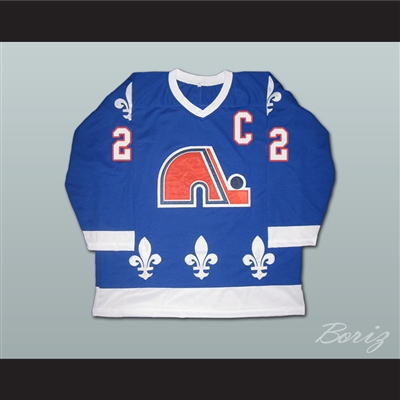 Mario Marois 22 Quebec Nordiques Hockey Jersey