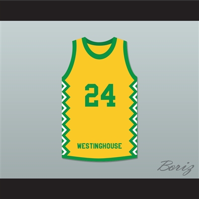 Mark Aguirre 24 George Westinghouse College Prep Basketball Jersey