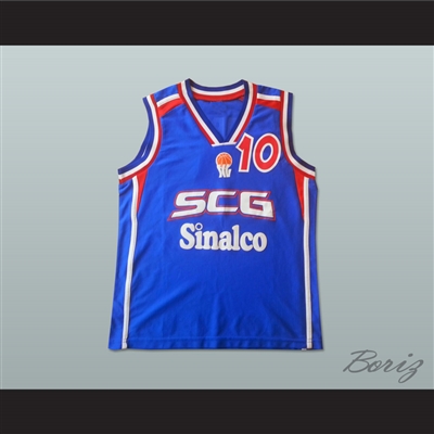 Marko Jaric 10 Serbia and Montenegro Basketball Jersey