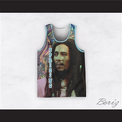 Bob Marley 06 Uprising Psychedelic Basketball Jersey