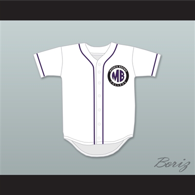 Martin Payne 23 Morris Brown College White Baseball Jersey