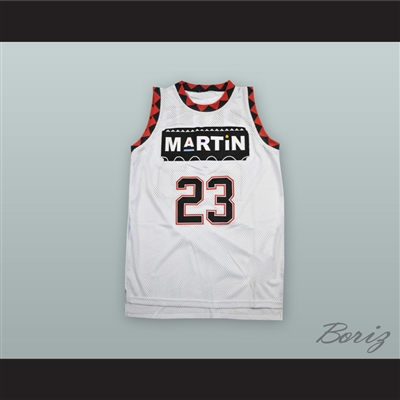 Martin Payne 23 White Basketball Jersey