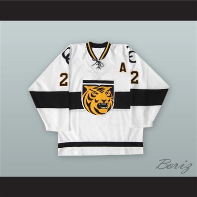 Marty Sertich 22 Colorado College Tigers White Hockey Jersey