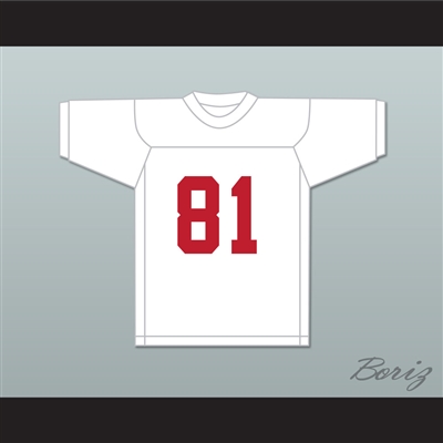 Marvin 'Shake' Tiller 81 Miami White Football Jersey Semi-Tough