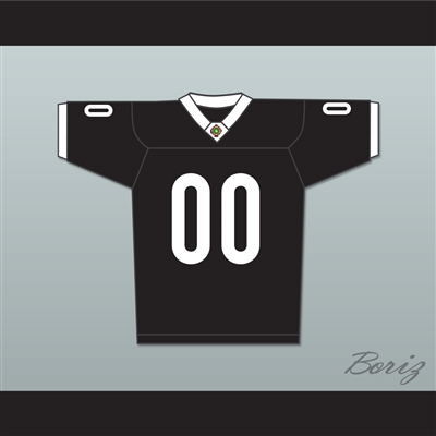 Sharks Mascot 00 Miami Sharks White Trim Football Jersey Any Given Sunday Includes AFFA Patch