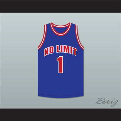 Master P 1 No Limit Blue Basketball Jersey