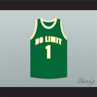 Master P 1 No Limit Green Basketball Jersey