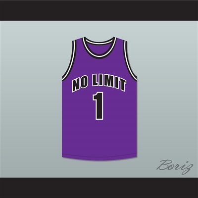 Master P 1 No Limit Purple Basketball Jersey