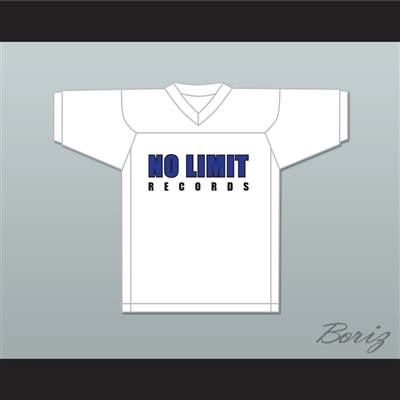 Master P 96 Ice Cream Man No Limit Records White Football Jersey