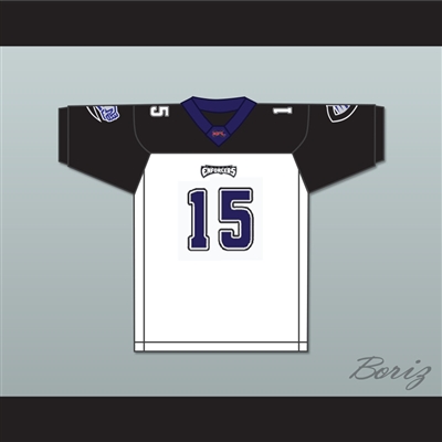 Kevin McDougal 15 Chicago Enforcers Away Football Jersey