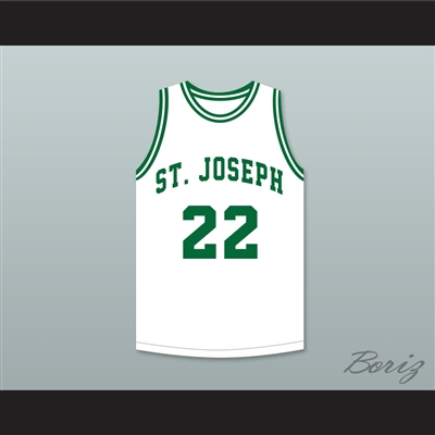 Butch McRae 22 St Joseph High School Basketball Jersey Blue Chips