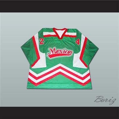 Mexico National Team Hockey Jersey Any Player or Number