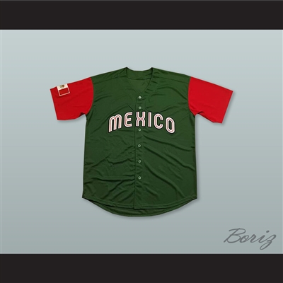 Mexico Green Baseball Jersey