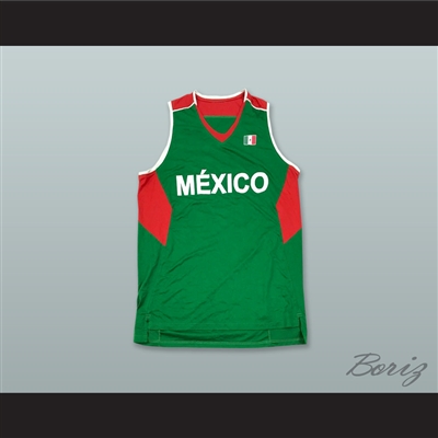 Mexico Green Basketball Jersey