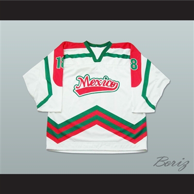Mexico National Team Hockey Jersey Any Player or Number