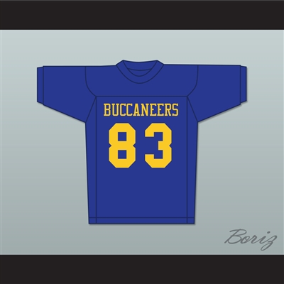 Michael Jordan 83 Laney High School Buccaneers Blue Football Jersey