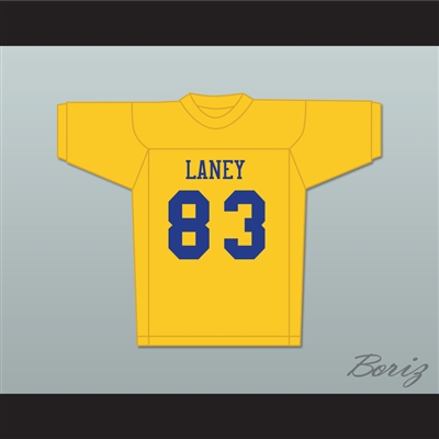 Michael Jordan 83 Laney High School Buccaneers Yellow Football Jersey