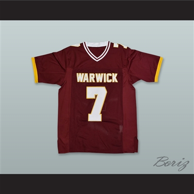 Michael Vick 7 Warwick High School Raiders Maroon Football Jersey