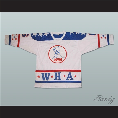 Michel Parizeau 1977 WHA All-Star Hockey Jersey